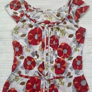 Hollister Flowered Blouse (XS)
